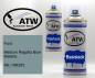 Preview: Ford, Medium Regatta Blue Metallic, ME / M6263: 400ml Sprühdose + 400ml Klarlack - Set, von ATW Autoteile West.